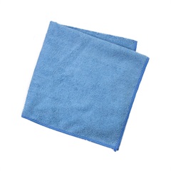 12" Blue Microfiber Towel, MFMP12BL